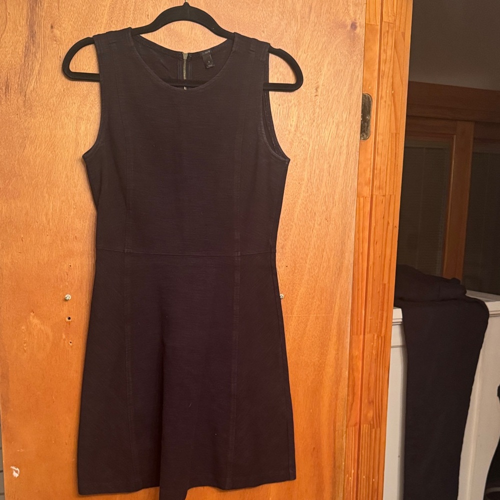 J. Crew Classic Black Mini Dress
